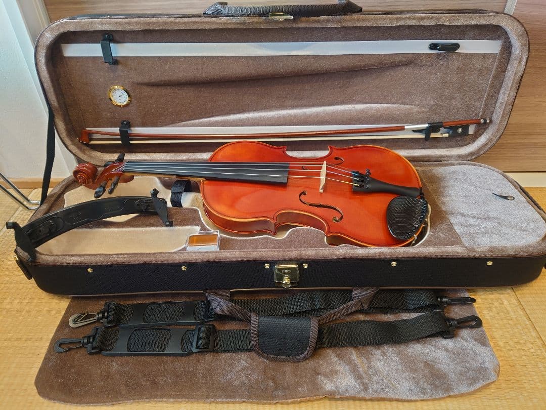 【中古美品】4/4サイズ チェコ製 バイオリン セット
