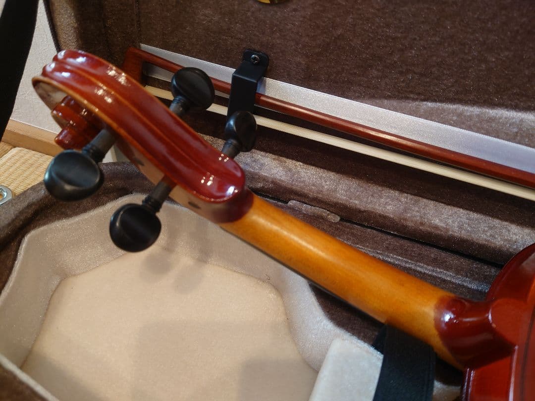 【中古美品】4/4サイズ チェコ製 バイオリン セット