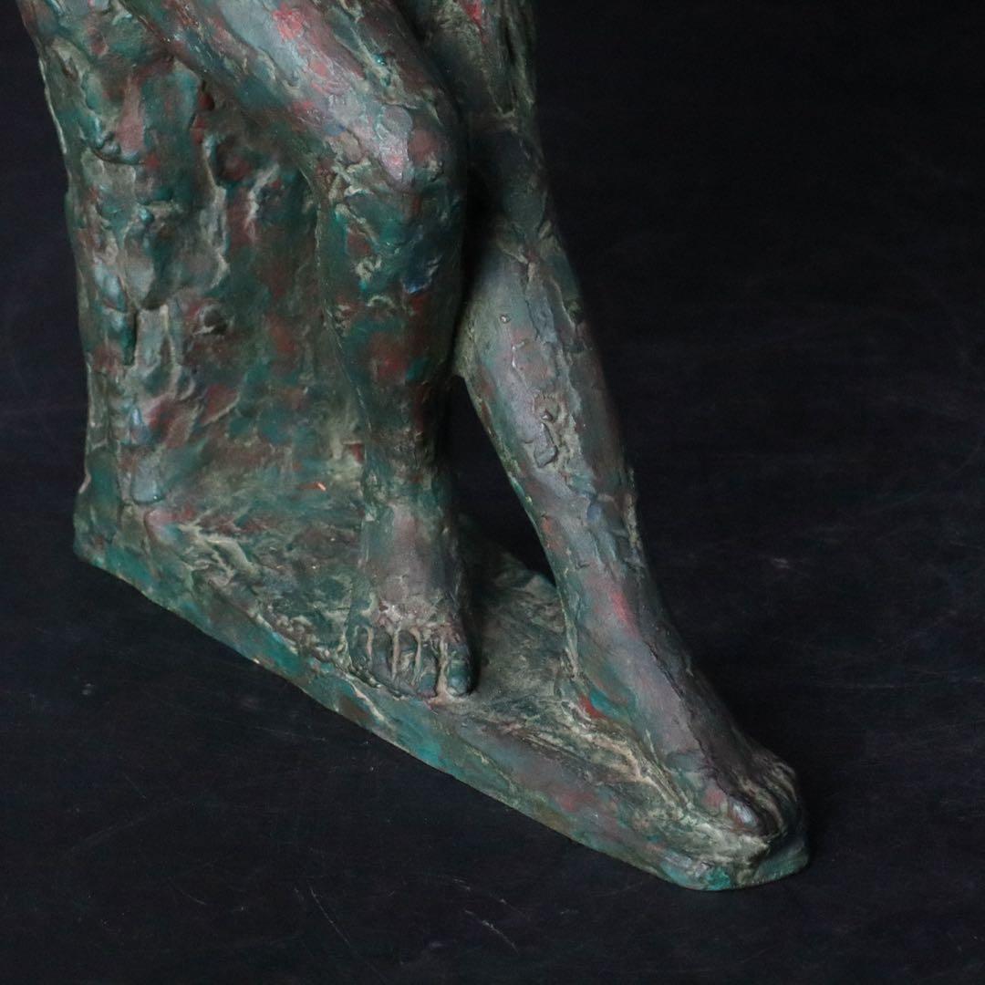 中川清 ブロンズ 裸婦像 高43cm 重さ 約6kg