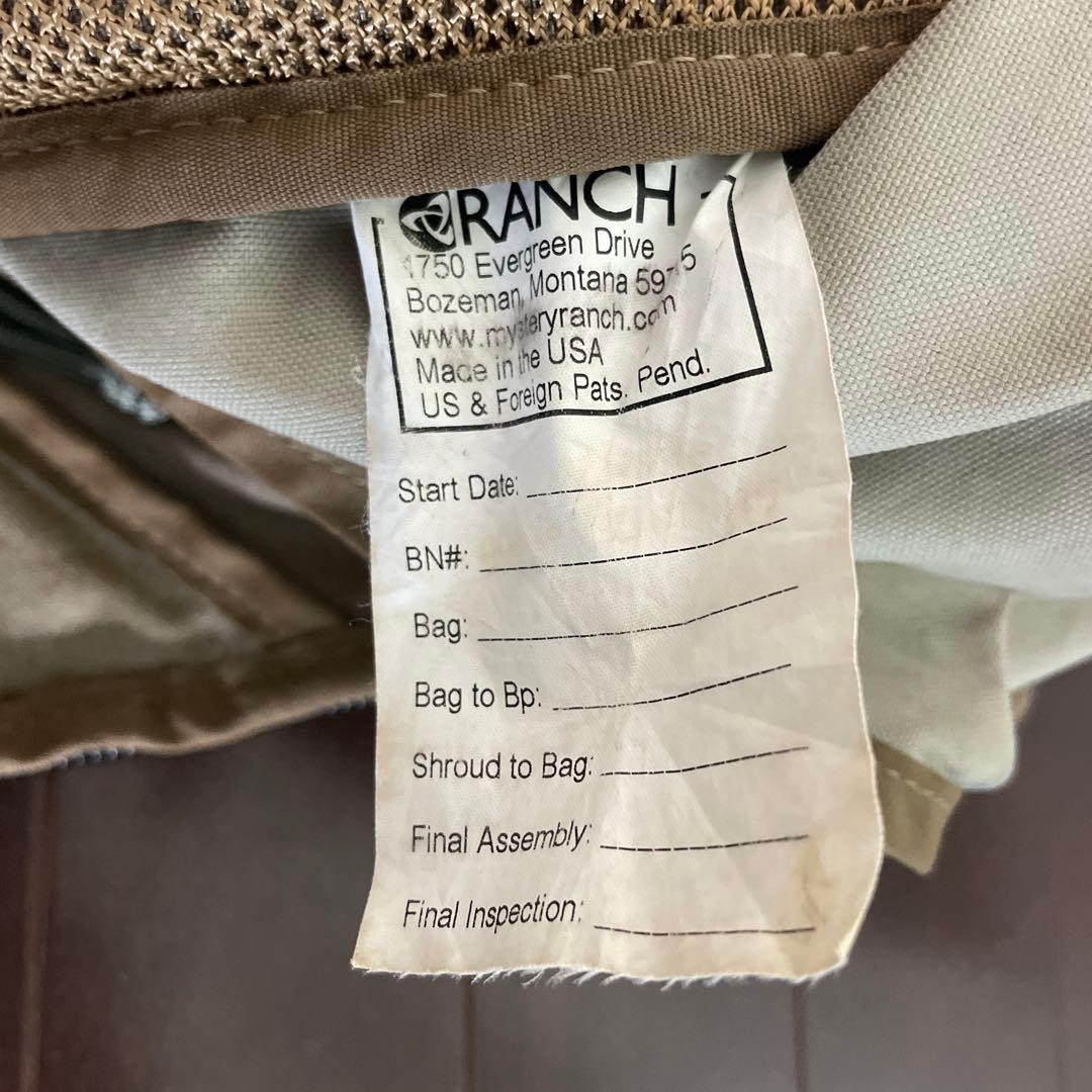 USA製 MYSTERY RANCH 3 DAY ASSAULT コヨーテ