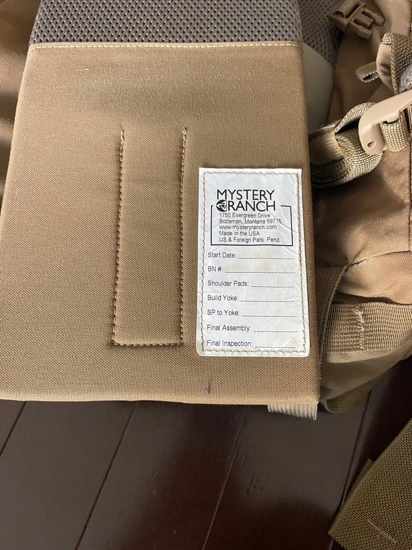USA製 MYSTERY RANCH 3 DAY ASSAULT コヨーテ