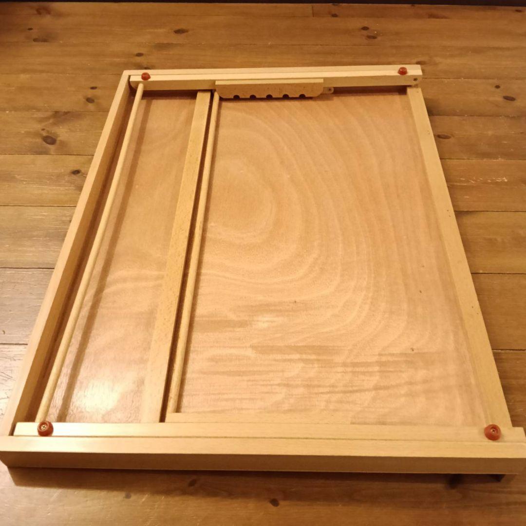 MEEDEN 卓上イーゼル ブナ 木製 A2 スケッチボード