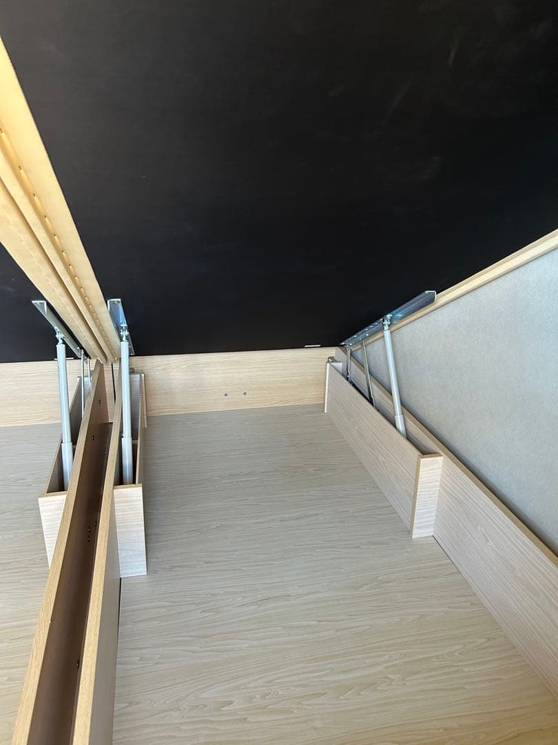 シングルベッドフレーム ナチュラルウッド　2セット※購入時、要コメント⭐︎