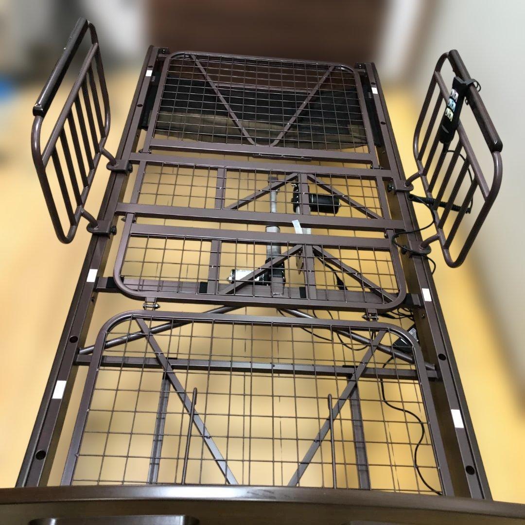 電動介護ベッド リクライニングベッド 3モーター 背上げ 脚上げ 12938-1