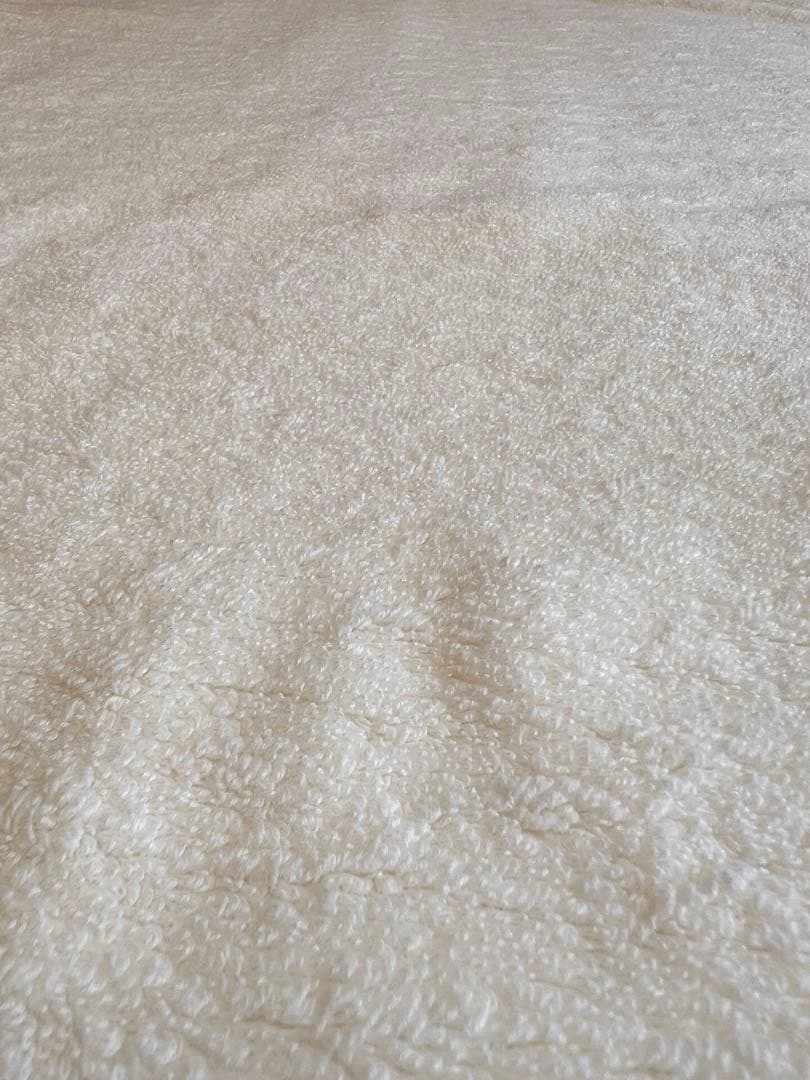 シングルサイズ　ラルフローレン　タオルケット ２００㎝✖️１４０㎝　オフホワイト