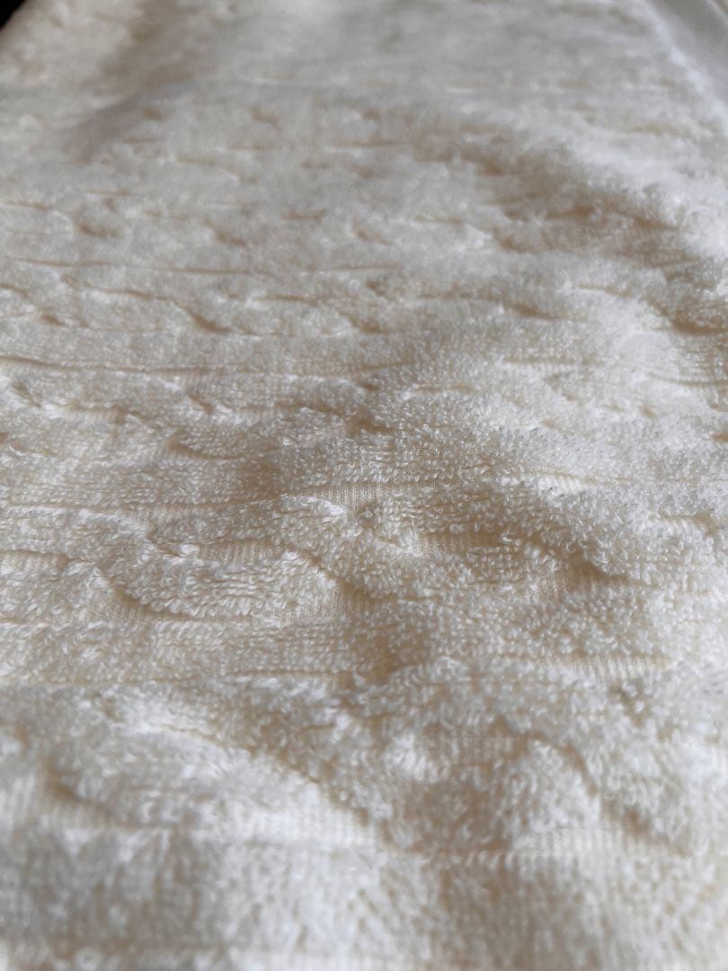 シングルサイズ　ラルフローレン　タオルケット ２００㎝✖️１４０㎝　オフホワイト