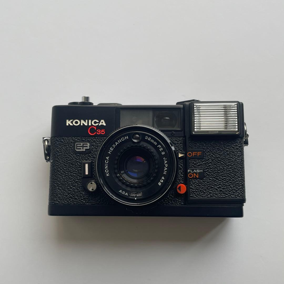 整備済み Konica C35 EF 動作確認済み 作例あり キャップ付き