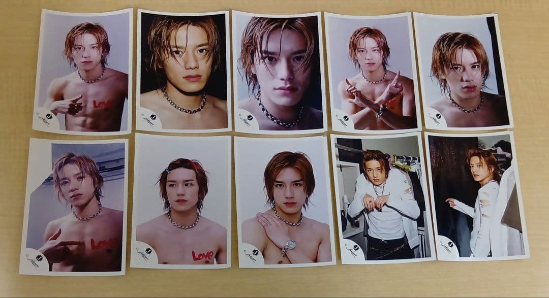 ❶ ㉝ タッキー&翼 公式写真 滝沢秀明 50枚 まとめ売り