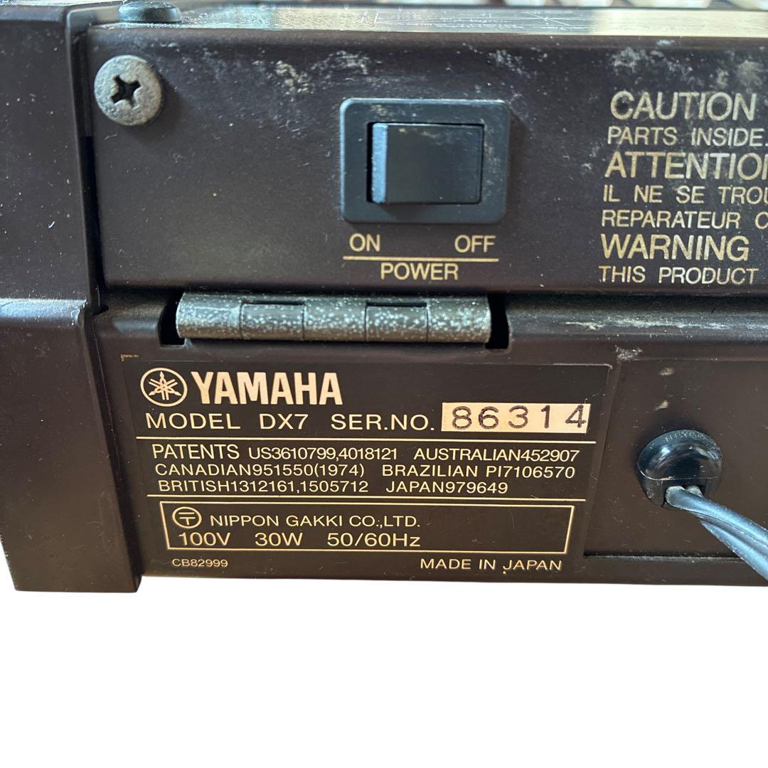 YAMAHA DX7 シンセサイザー 日本製 ヤマハ デジタルシンセ DX-7