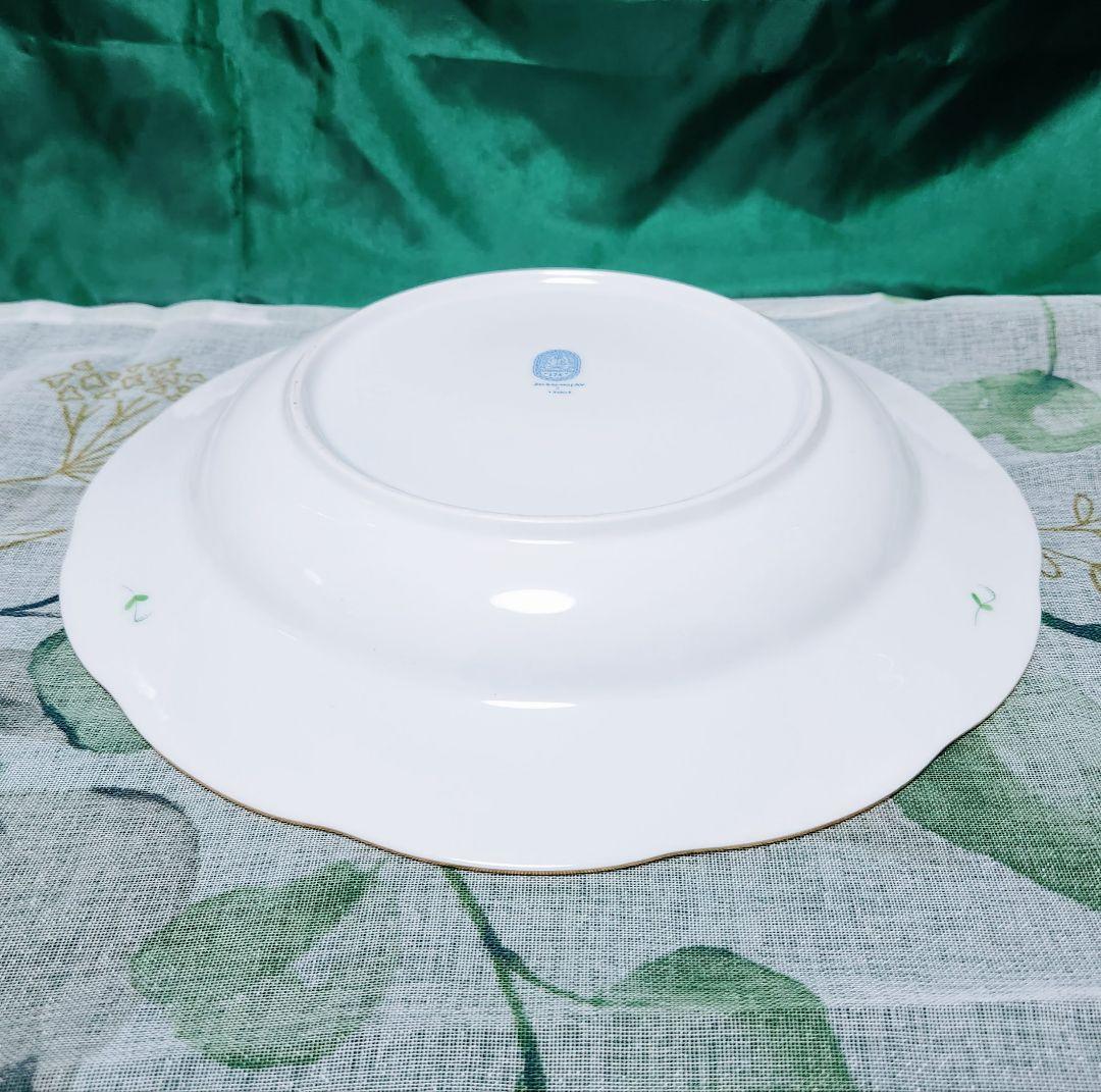 未使用ヘレンドHEREND【25cm・深型大皿】アポニーグリーン【希少美品】