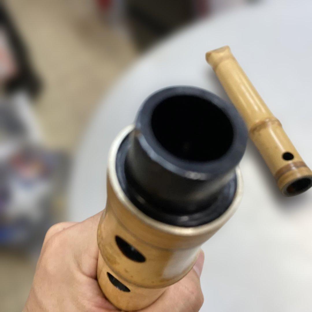 Y 尺八 竹製 尺八 竹治