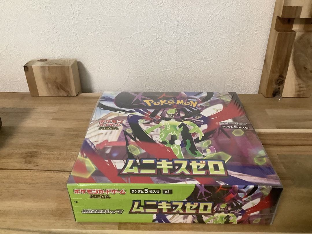 【新品未開封】ポケモンカードゲーム　MEGA　ムニキスゼロ　シュリンク品　1箱