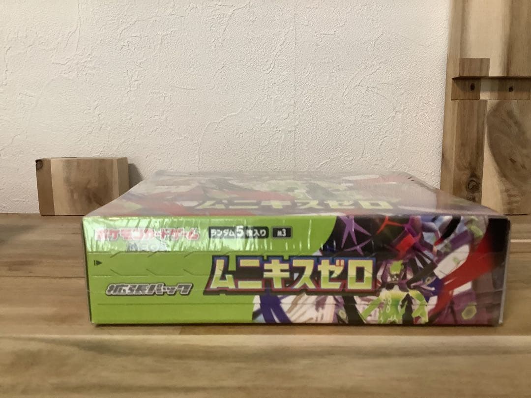 【新品未開封】ポケモンカードゲーム　MEGA　ムニキスゼロ　シュリンク品　1箱