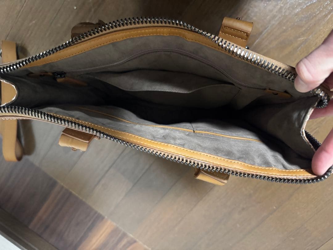 ZANELLATO ブラウントートバッグ　美品