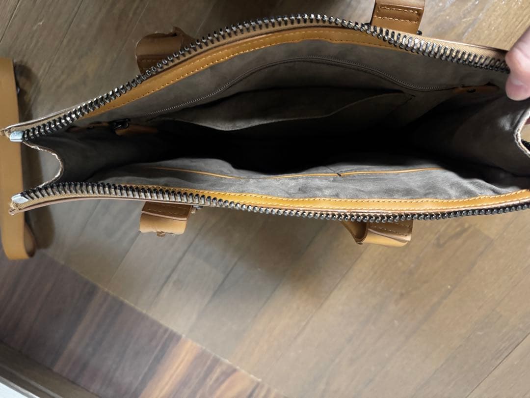 ZANELLATO ブラウントートバッグ　美品