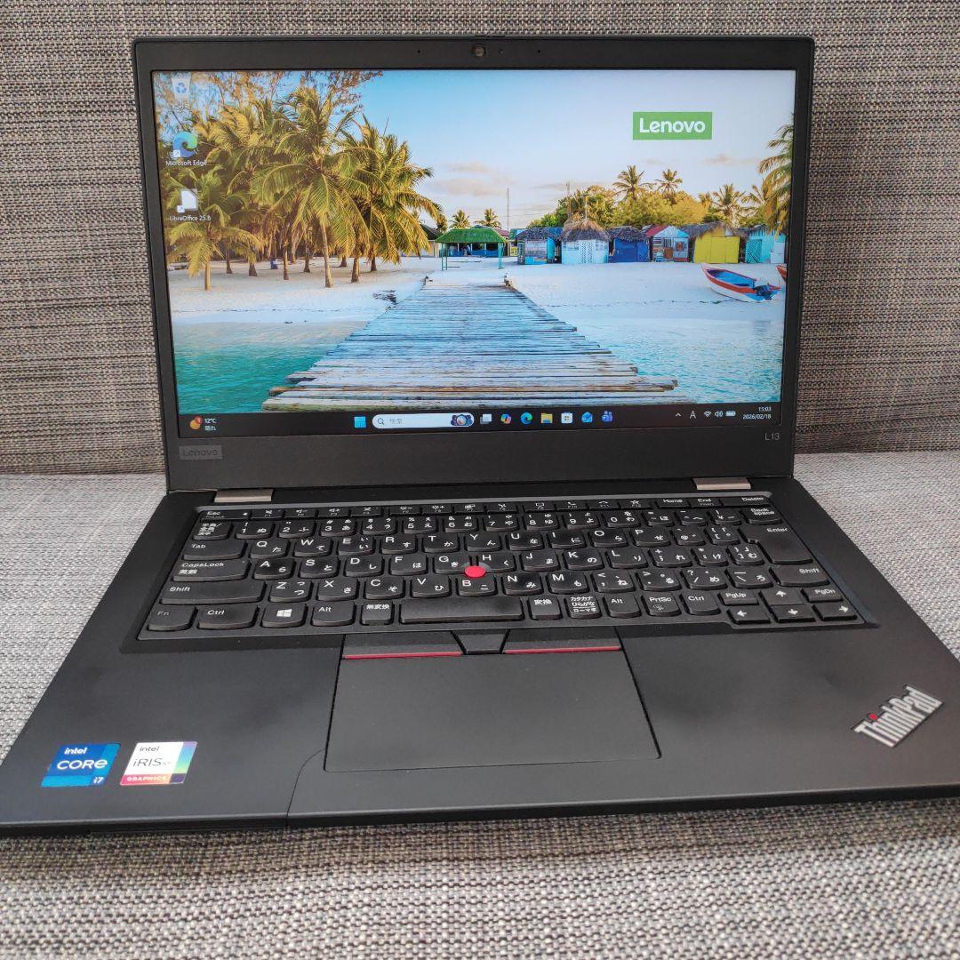 バッテリー超良好⭐️ThinkPadL13Gen2 i7/16GB/512GB