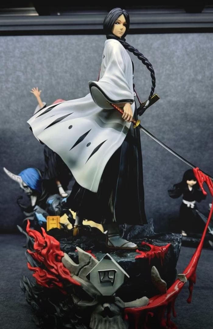 ブリーチ　四番隊隊長　卯ノ花烈　ガレージキット　フィギュア