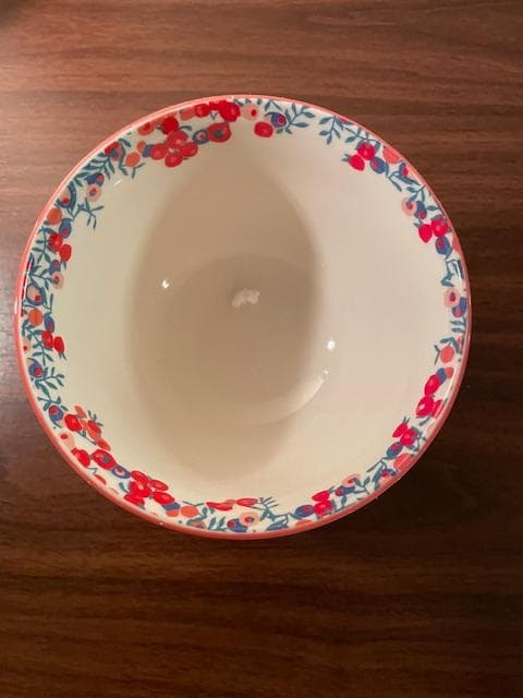 新品 Anthropologie リバティー柄ボウル