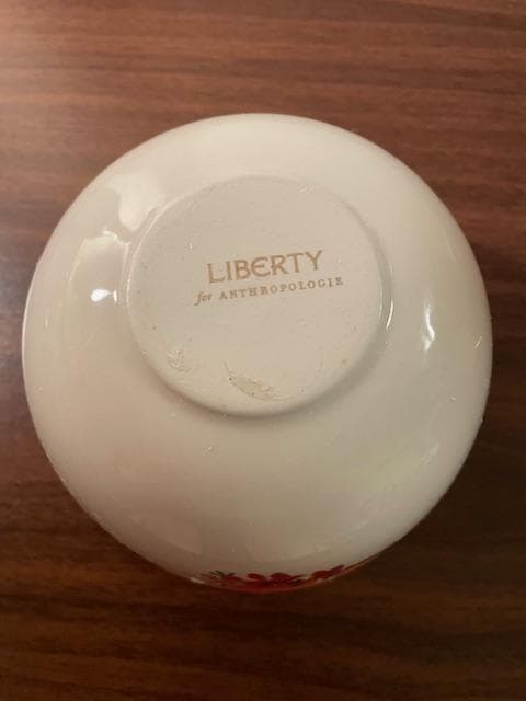 新品 Anthropologie リバティー柄ボウル