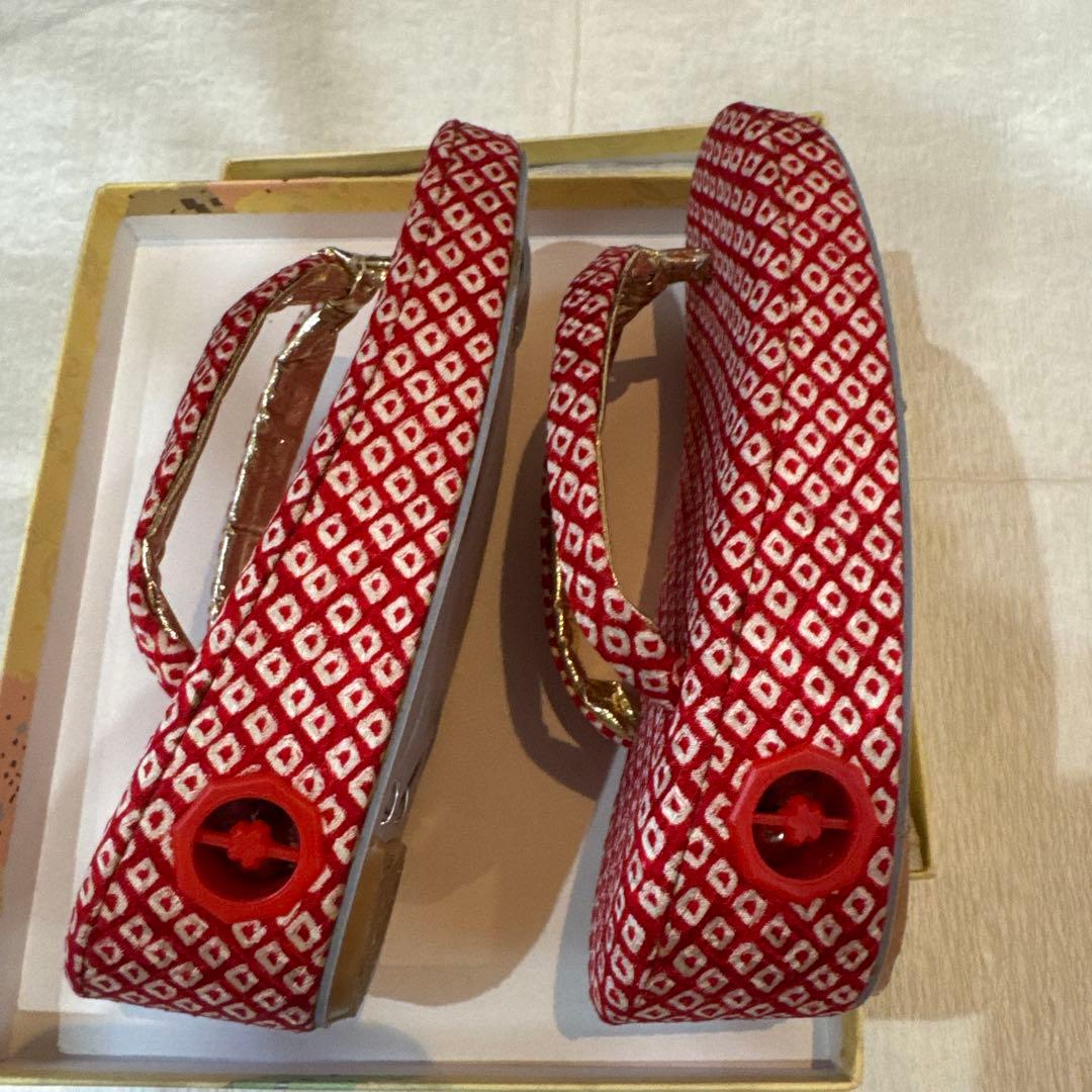 総額約6万円で購入！高島屋購入！正絹 被布　おまけの草履と髪飾り付き
