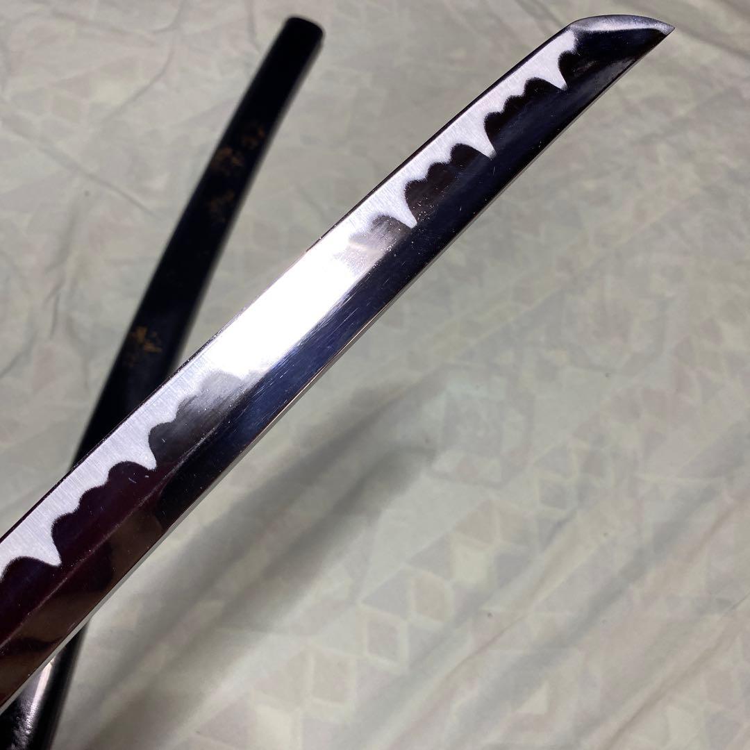 模造刀 黄色柄 雲龍楕円金鍔 花火絵黒鞘