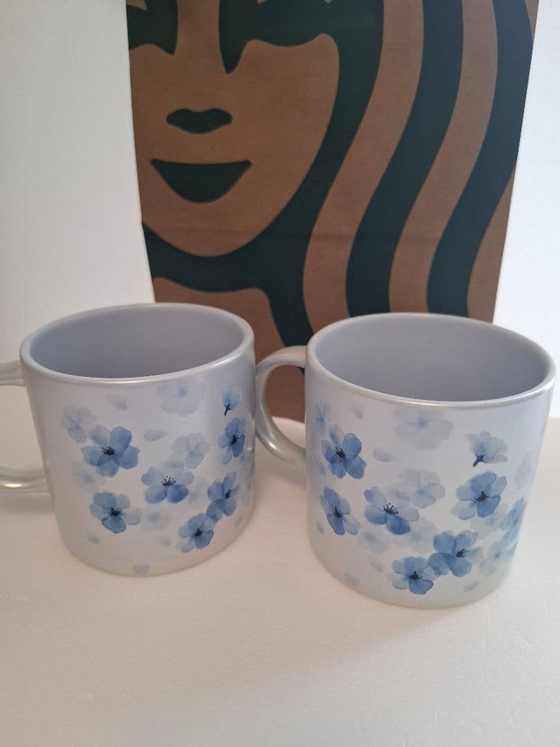 Starbucks SAKURA2026マグメダルエアリーブルー2個セット