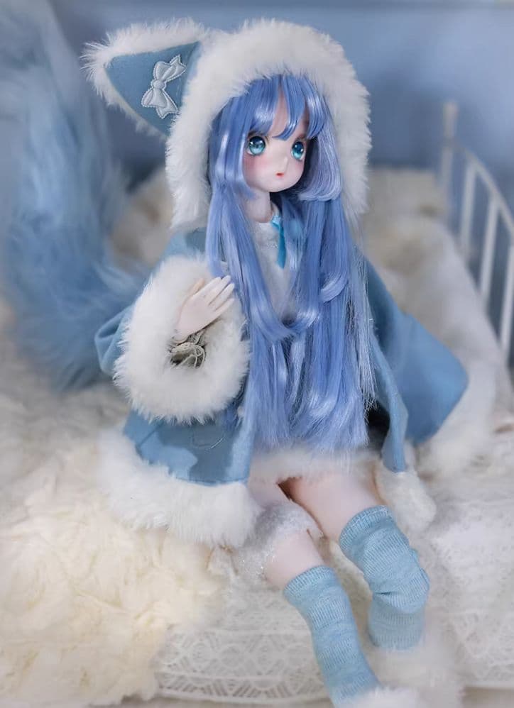 AX519 BJD 1/4 ドール本体 koko 球体関節人形 ハンドメイド
