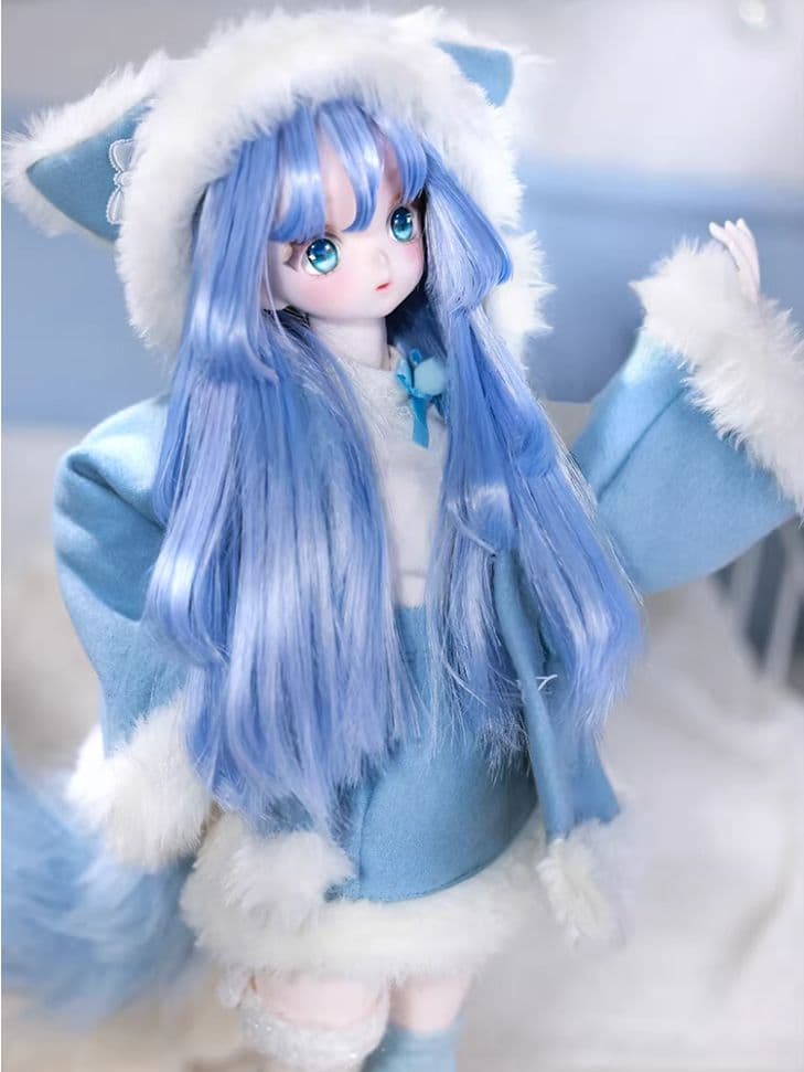 AX519 BJD 1/4 ドール本体 koko 球体関節人形 ハンドメイド