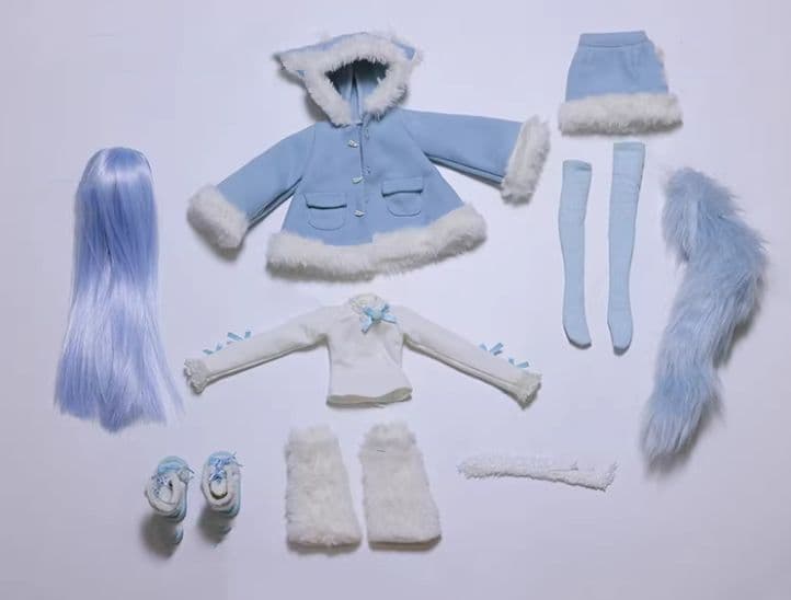 AX519 BJD 1/4 ドール本体 koko 球体関節人形 ハンドメイド