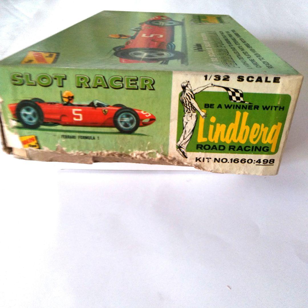 ［レア］60年代リンドバーグ1/32フェラーリF1　スロットカー組立てキット