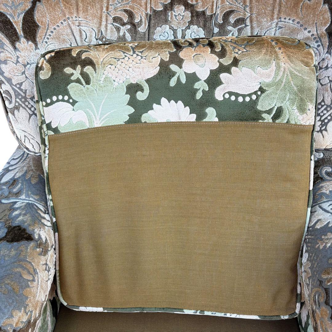 オールドカリモク 1人掛けソファ 金華山　昭和レトロ　ヴィンテージ