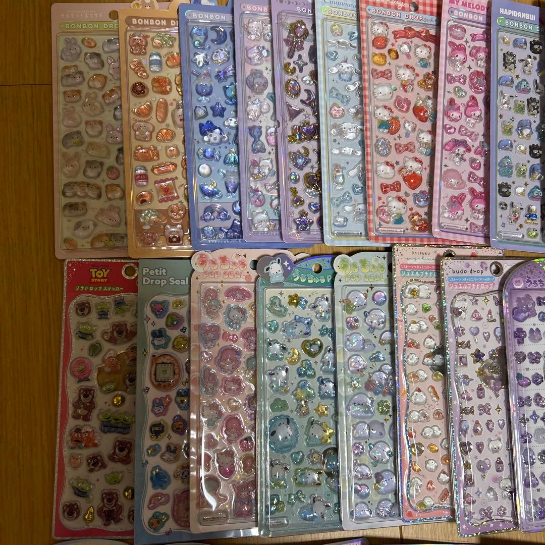 もち様。専用 サンリオ ディズニー ボンボンドロップシール ウォーターシール