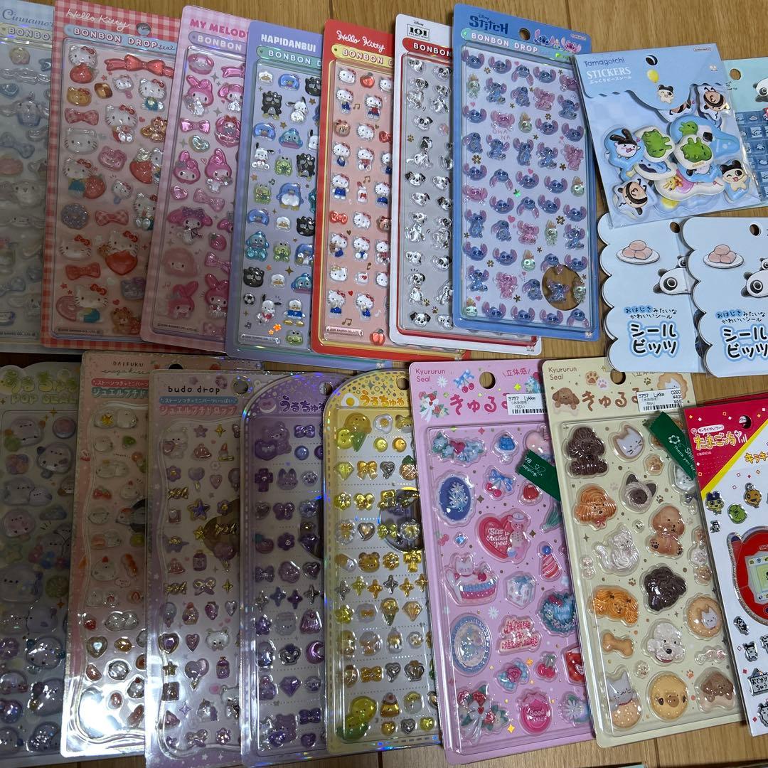 もち様。専用 サンリオ ディズニー ボンボンドロップシール ウォーターシール