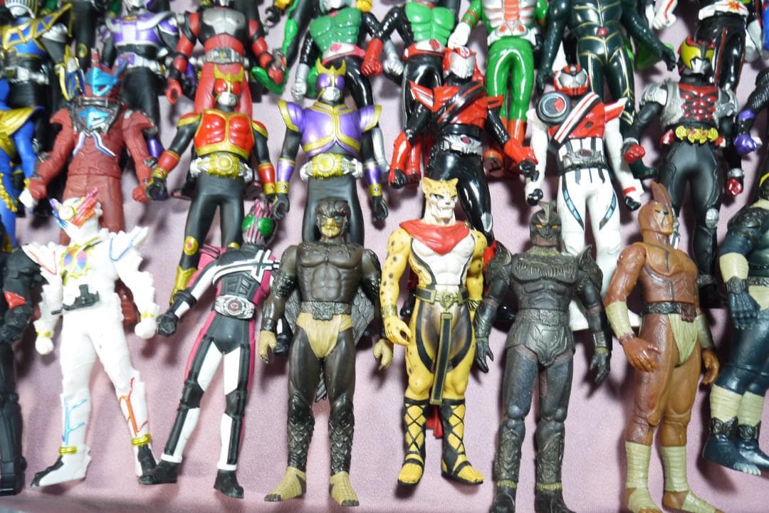 ライダーヒーローシリーズ　怪人シリーズ　ビッグソフビ　90体