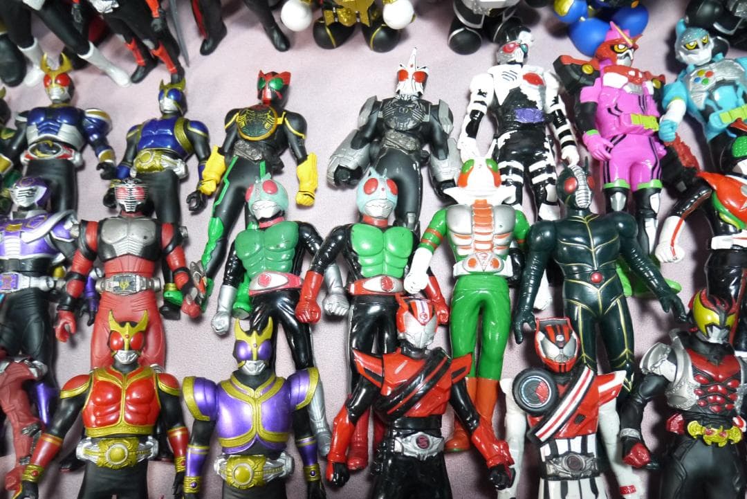 ライダーヒーローシリーズ　怪人シリーズ　ビッグソフビ　90体