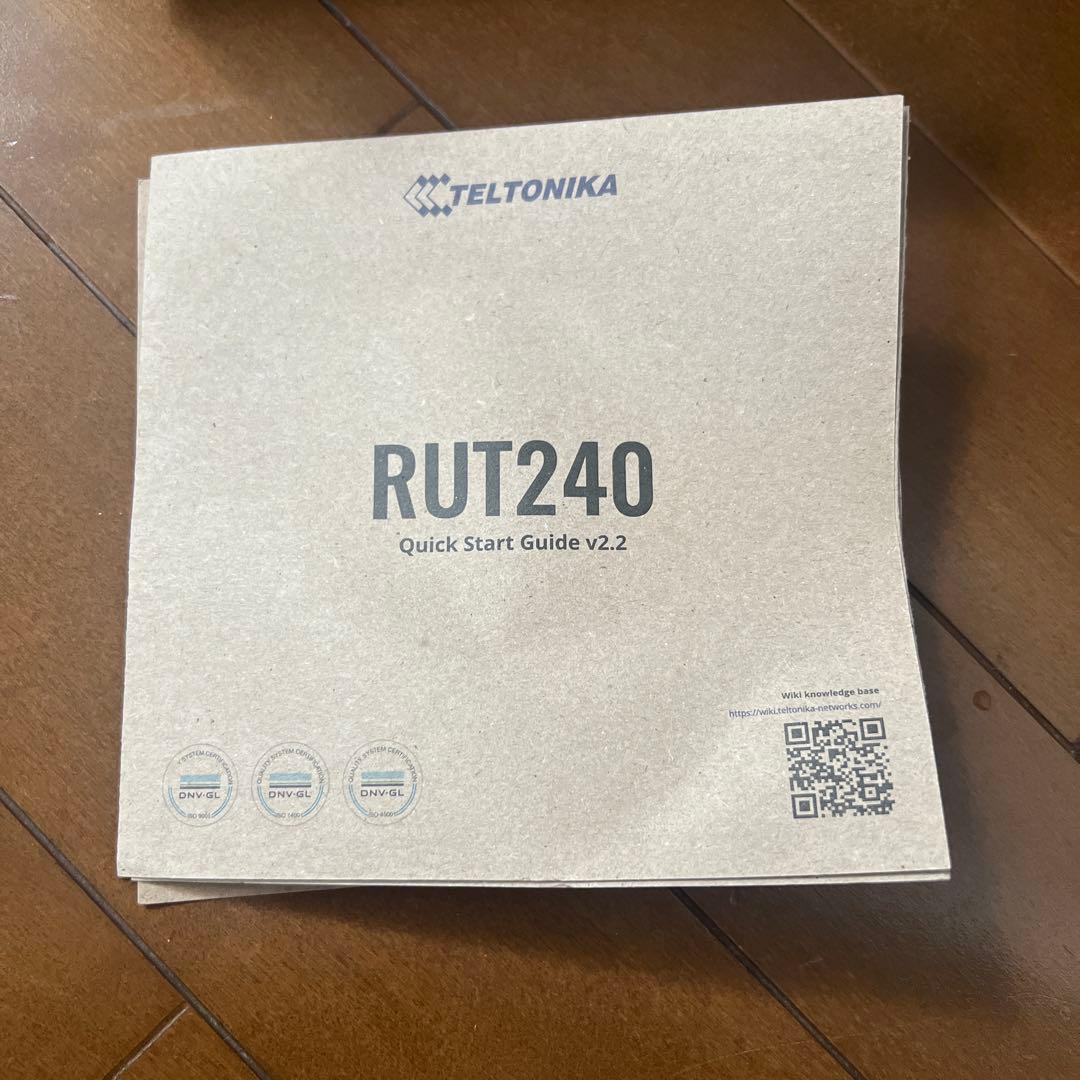 TELTONIKA RUT240 ルーター 産業用LTEルーター テルトニカ