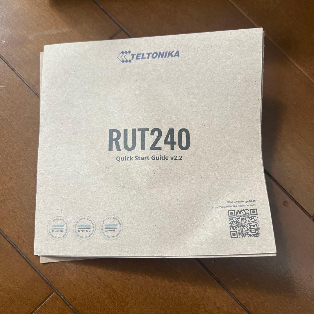TELTONIKA RUT240 ルーター 産業用LTEルーター テルトニカ