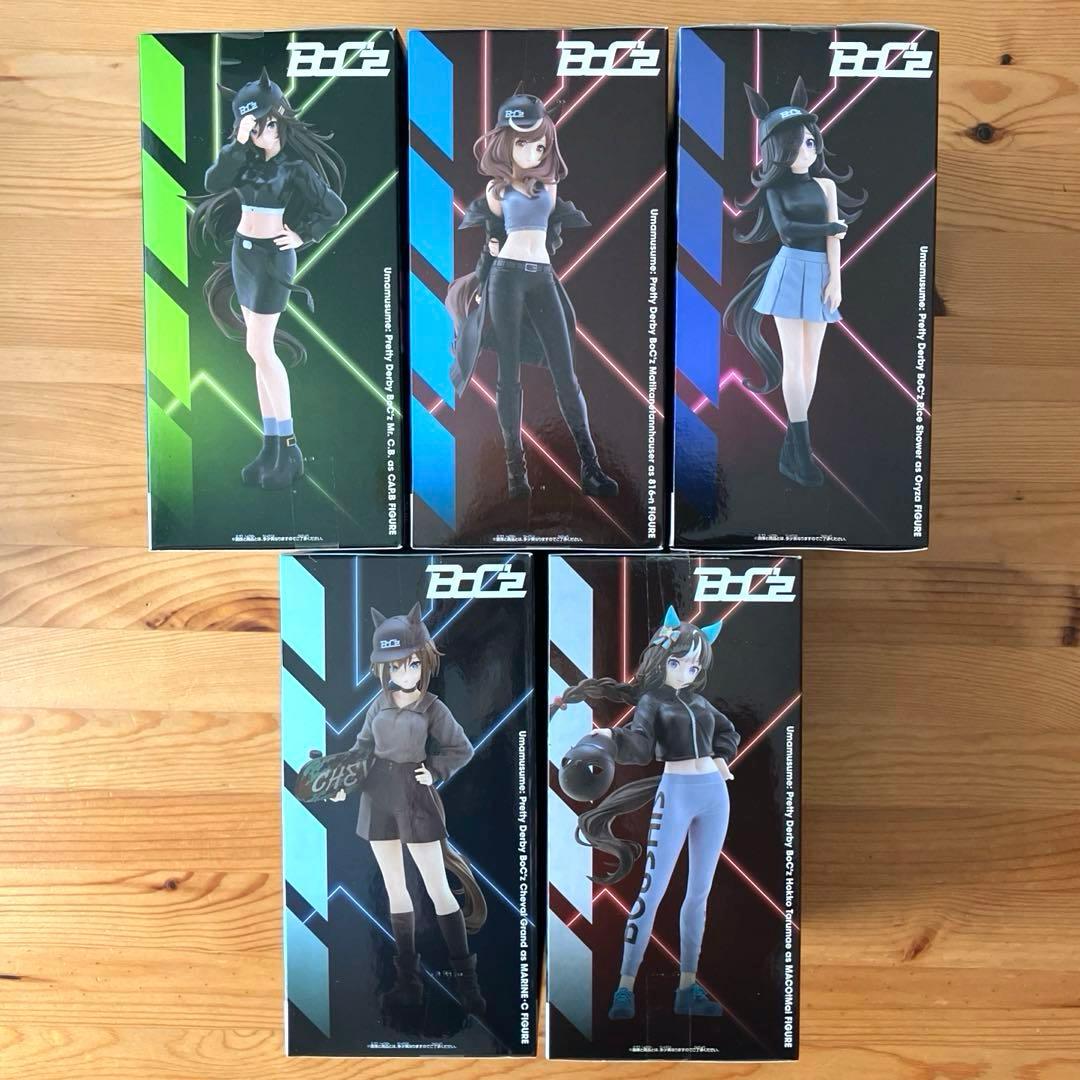 ウマ娘 BoC'z フィギュア CB マチタン ライス シュバル タルマエ