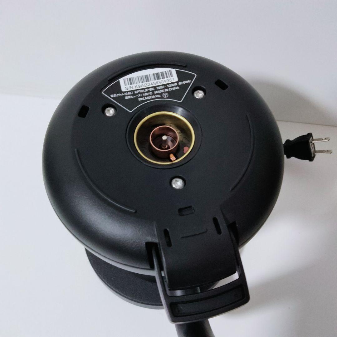 【新モデル】BALMUDA バルミューダ　電気ケトル　ブラック　733