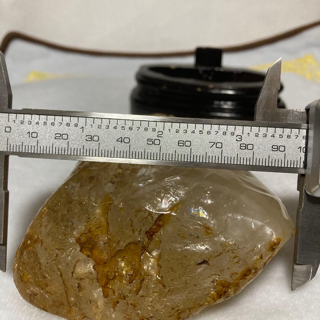 クリスタル 九頭龍の置物 木製台座