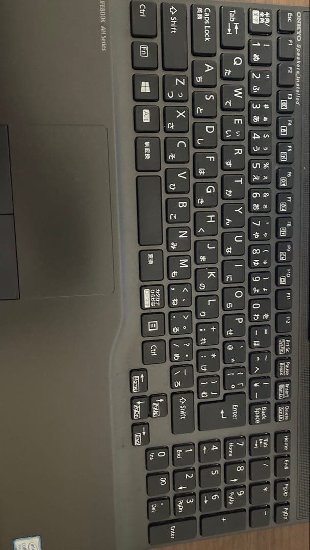 富士通 ノートPC 日本語キーボード