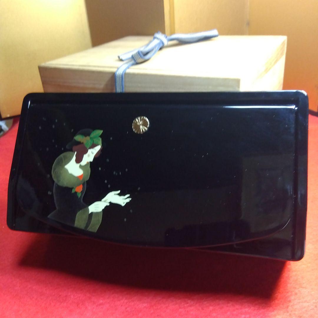 夢二と桐箱小物入れ　　ダビンチQ