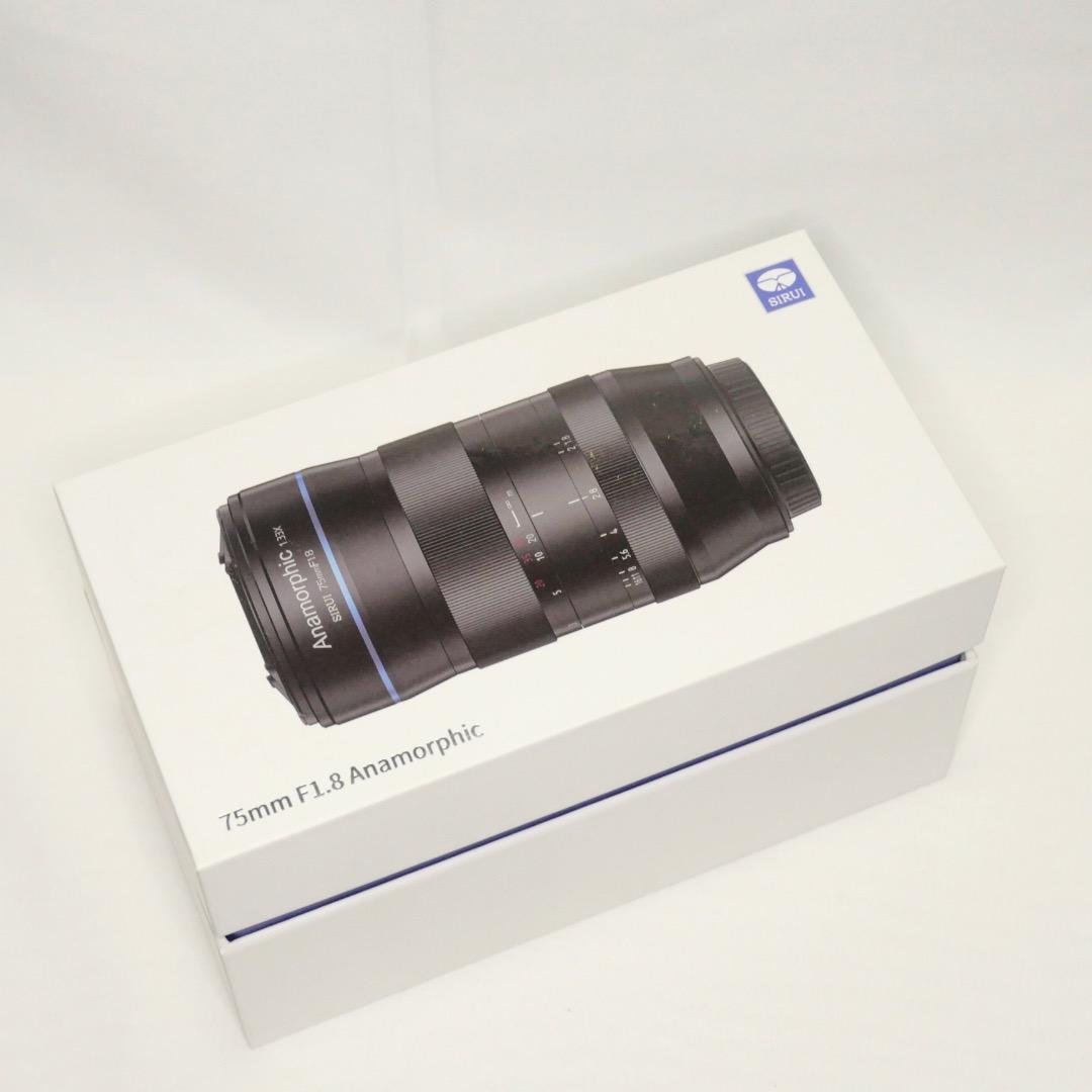 美品・特価　SIRUI 75mm F1.8 1.33xアナモルフィック MFT