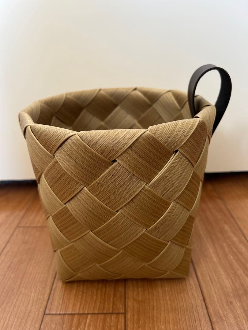 北欧暮らしの道具店　洗える収納バスケット S・Mサイズセット