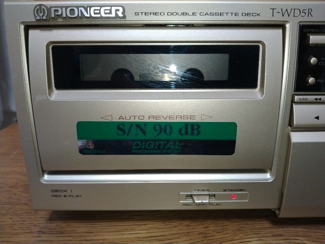 Pioneer T-WD5R ダブルカセットデッキ