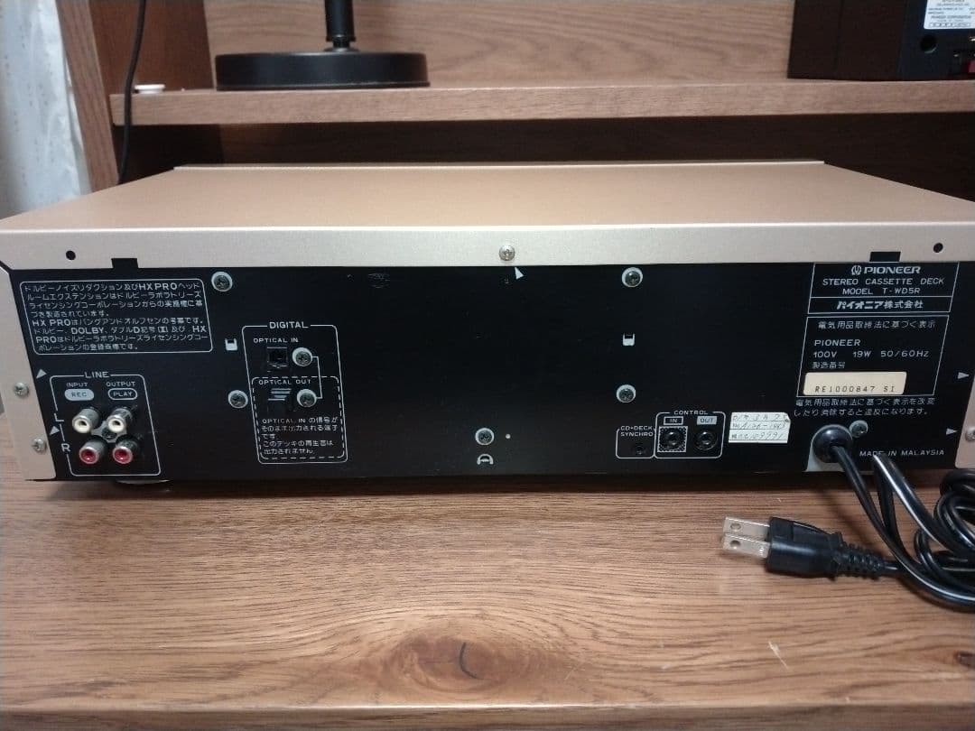Pioneer T-WD5R ダブルカセットデッキ
