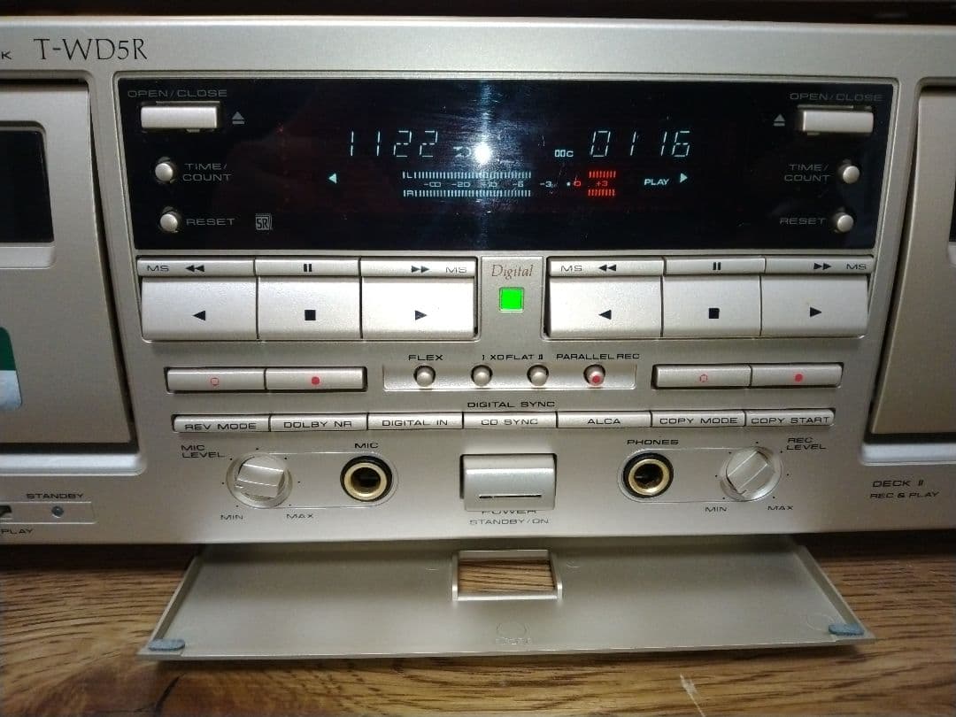 Pioneer T-WD5R ダブルカセットデッキ