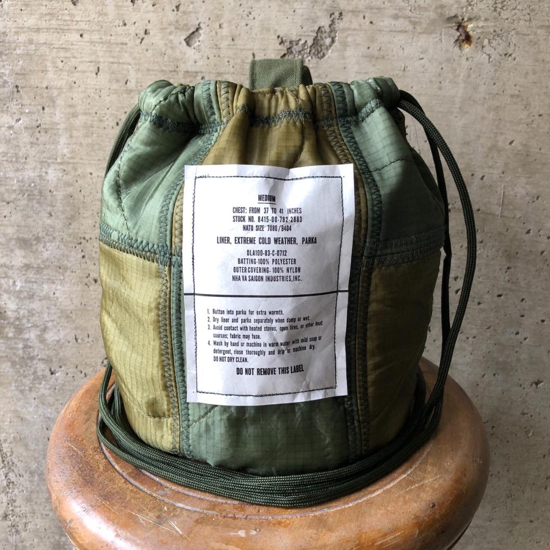 パッチワークリメイクペイシェントバッグ　巾着