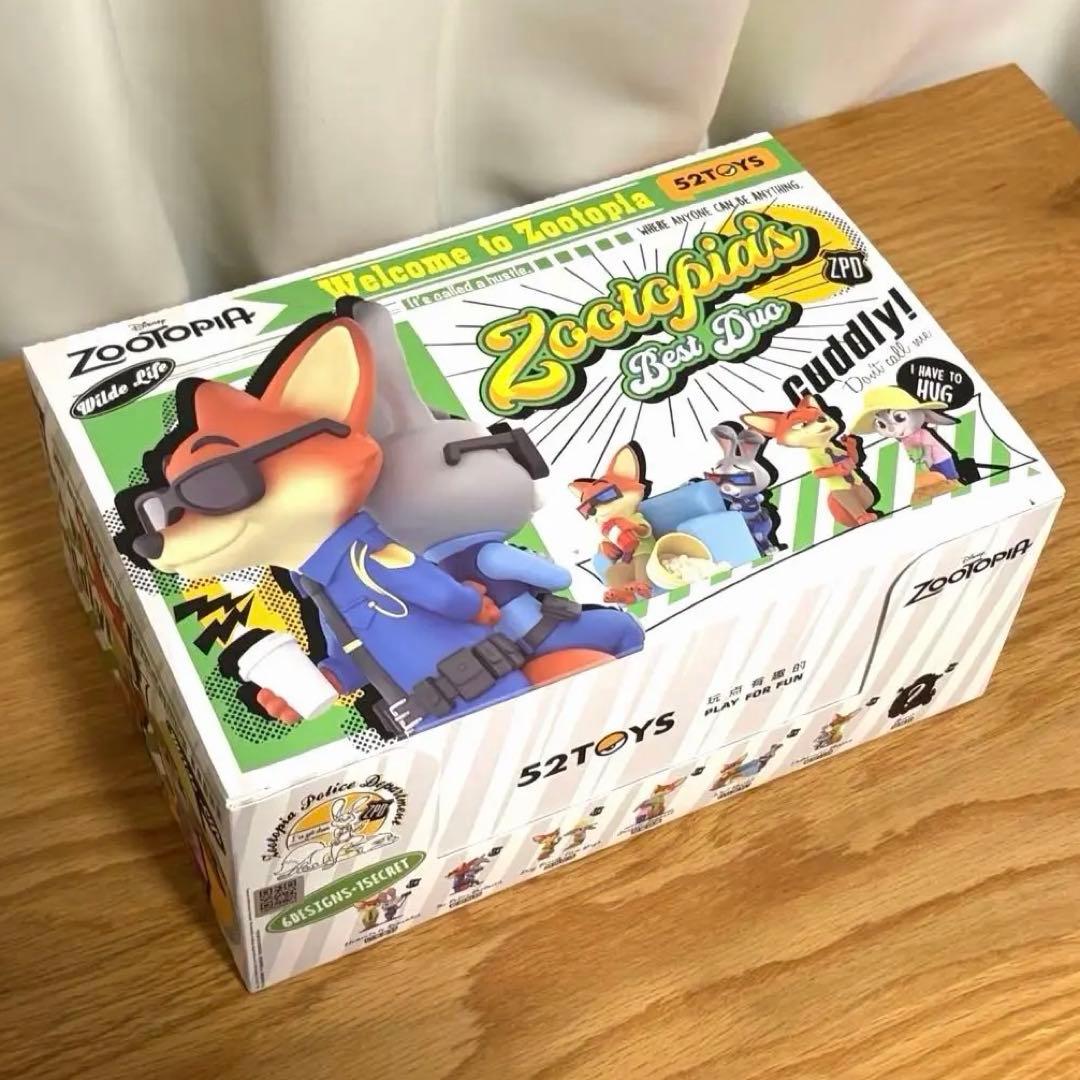【新品】 ズートピア ベストパートナー 1BOX 52TOYS フィギュア