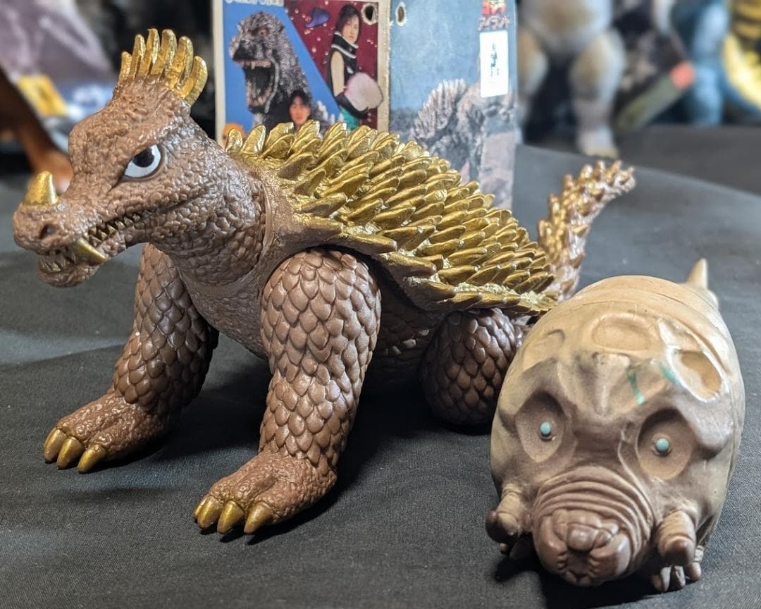 ゴジラ・バラン・バラゴン他（バンダイ）ムービーモンスターシリーズ１０体セット